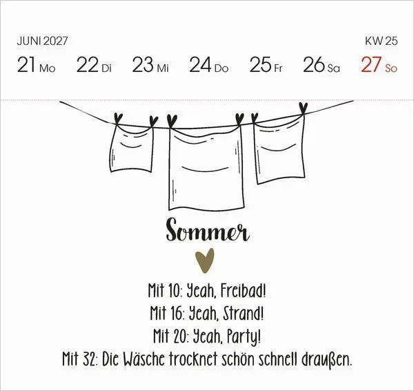 Bild: 9783819301421 | Visual Words 2027 | Korsch Verlag | Kalender | 54 S. | Deutsch | 2027