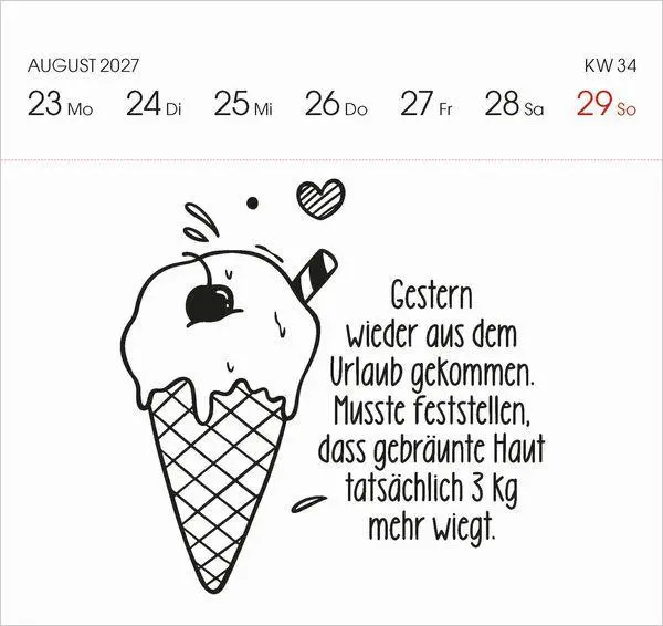 Bild: 9783819301421 | Visual Words 2027 | Korsch Verlag | Kalender | 54 S. | Deutsch | 2027