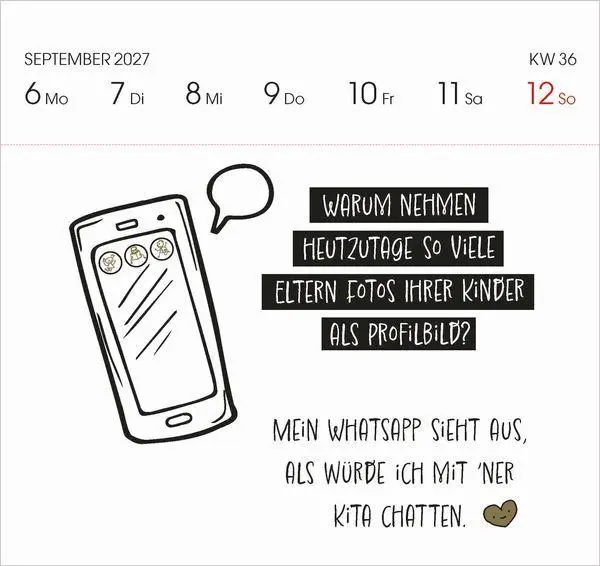 Bild: 9783819301421 | Visual Words 2027 | Korsch Verlag | Kalender | 54 S. | Deutsch | 2027