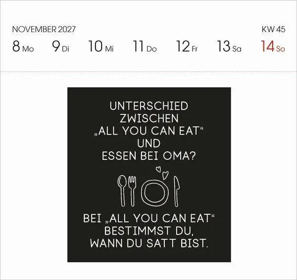 Bild: 9783819301421 | Visual Words 2027 | Korsch Verlag | Kalender | 54 S. | Deutsch | 2027