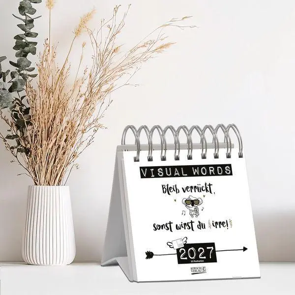 Bild: 9783819301421 | Visual Words 2027 | Korsch Verlag | Kalender | 54 S. | Deutsch | 2027