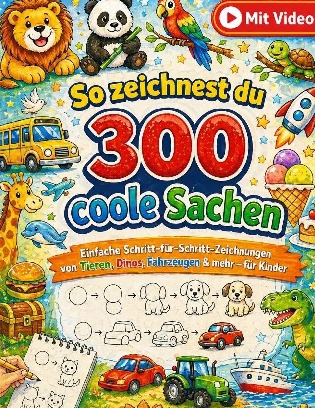 Cover: 9783384901521 | So zeichnest du 300 coole Dinge | Dominik Mikulaschek | Taschenbuch