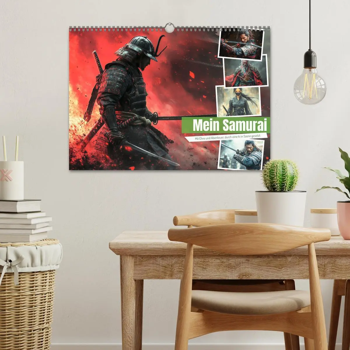 Bild: 9783457331521 | Mein Samurai (Wandkalender 2026 DIN A3 quer), CALVENDO Monatskalender