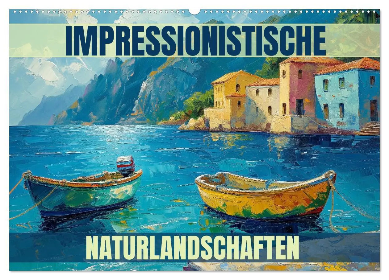 Cover: 9783457401521 | Impressionistische Naturlandschaften (Wandkalender 2026 DIN A2...