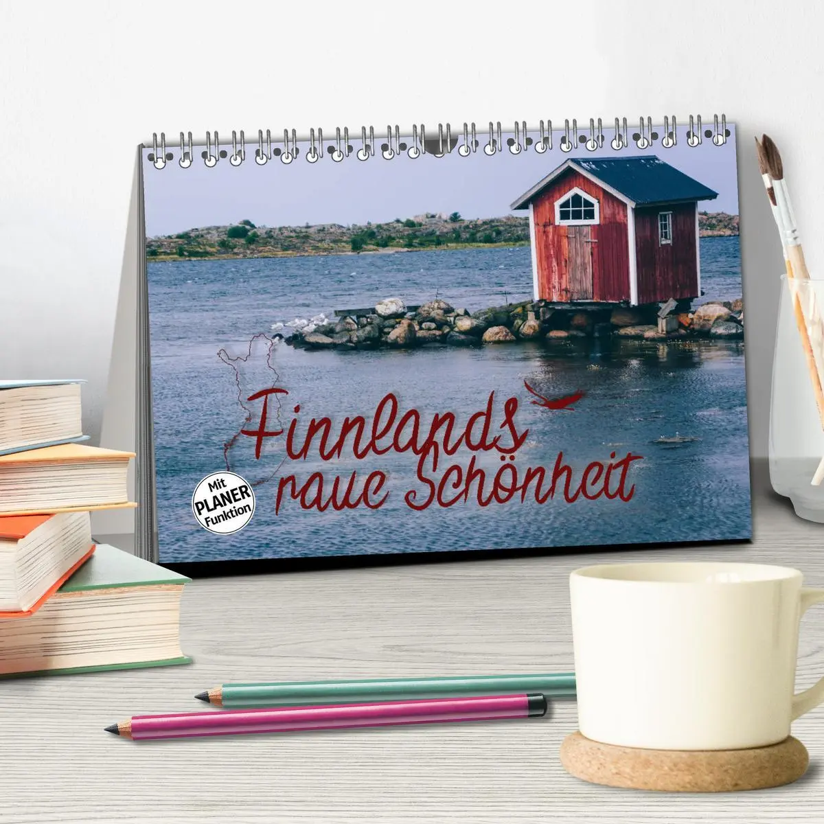 Bild: 9783457881521 | Finnlands raue Schönheit (Tischkalender 2026 DIN A5 quer), CALVENDO...