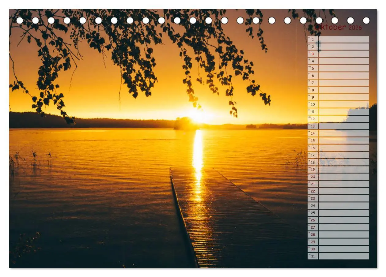Bild: 9783457881521 | Finnlands raue Schönheit (Tischkalender 2026 DIN A5 quer), CALVENDO...