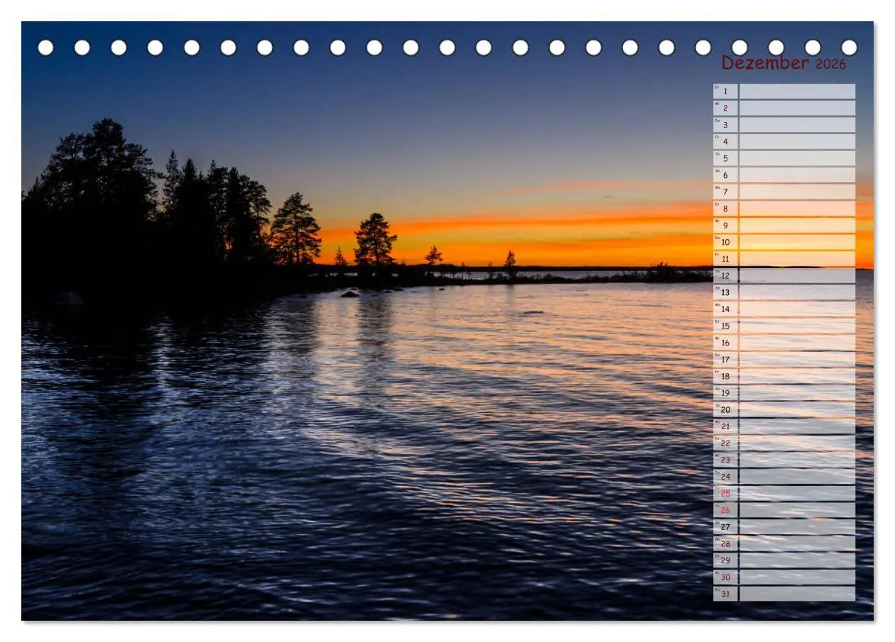 Bild: 9783457881521 | Finnlands raue Schönheit (Tischkalender 2026 DIN A5 quer), CALVENDO...