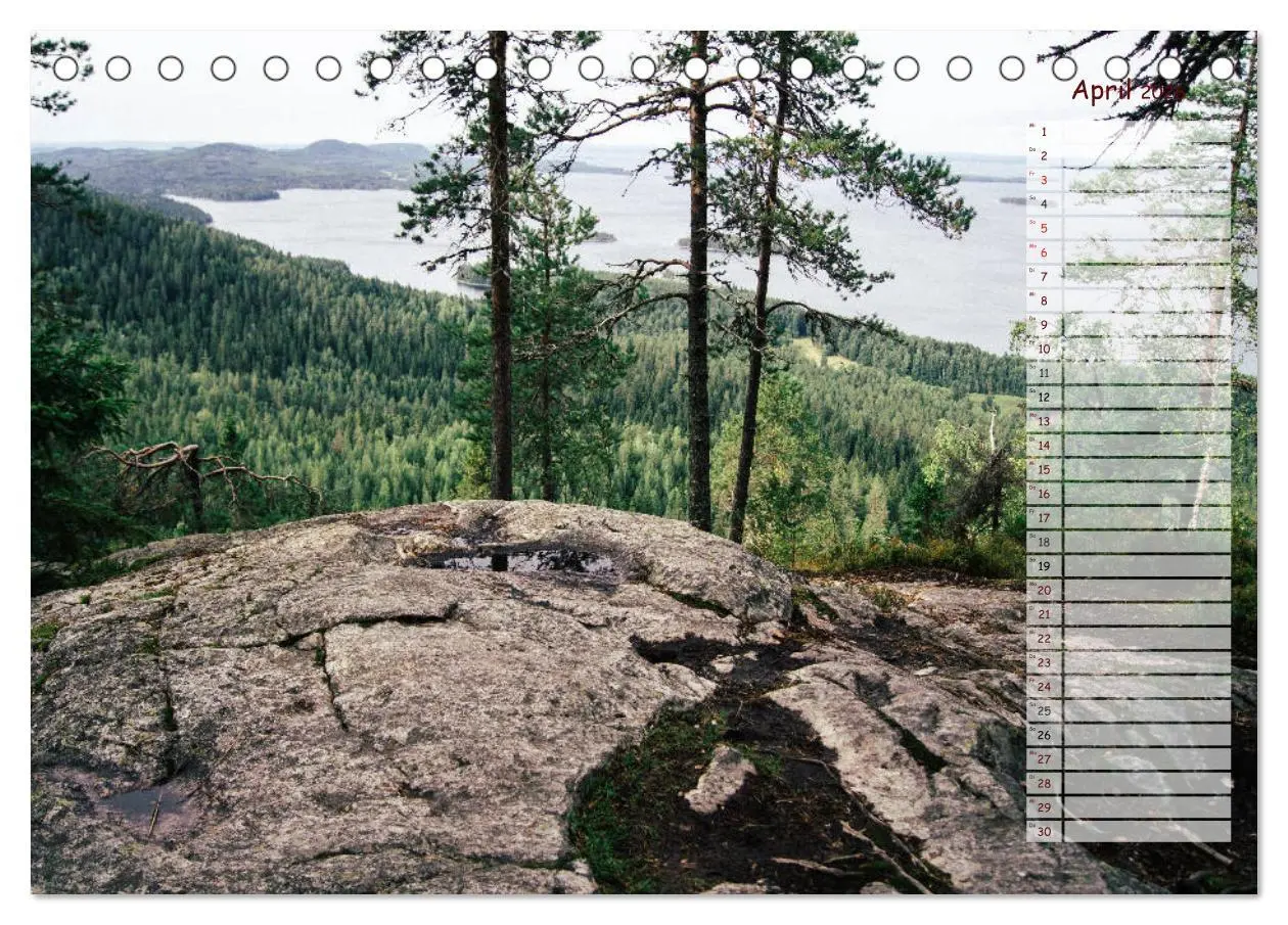 Bild: 9783457881521 | Finnlands raue Schönheit (Tischkalender 2026 DIN A5 quer), CALVENDO...