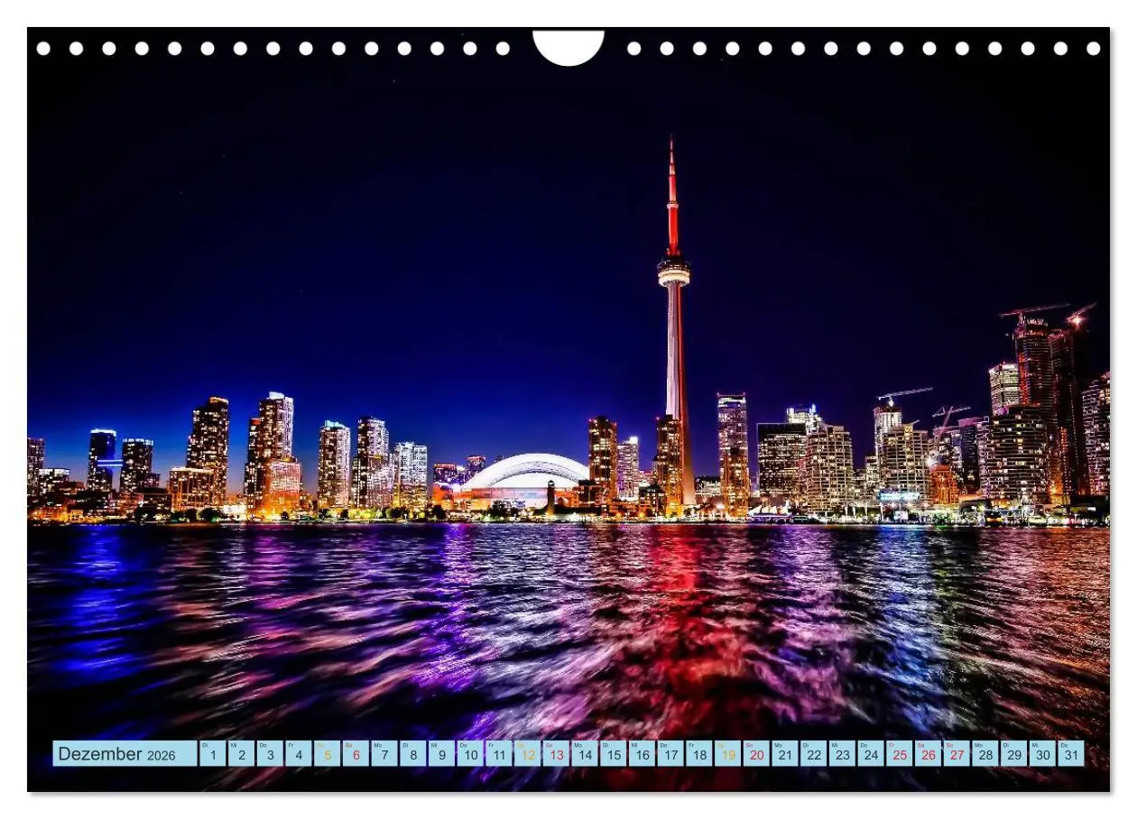 Bild: 9783516041521 | Städte der Welt - Skylines in der Nacht (Wandkalender 2026 DIN A4...