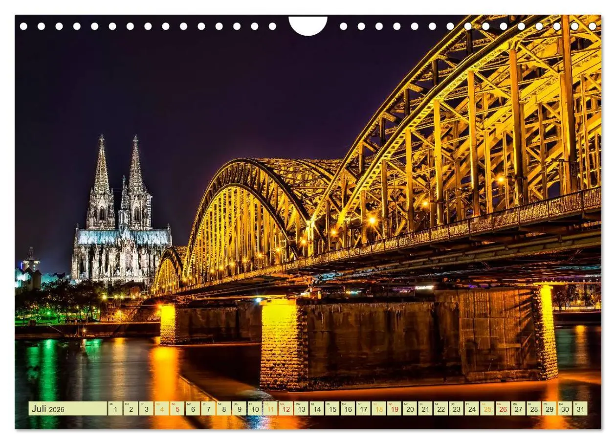 Bild: 9783516041521 | Städte der Welt - Skylines in der Nacht (Wandkalender 2026 DIN A4...