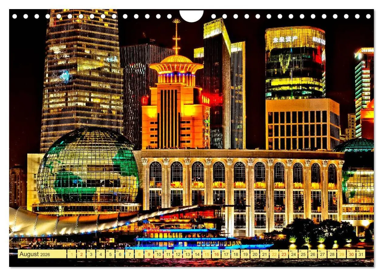 Bild: 9783516041521 | Städte der Welt - Skylines in der Nacht (Wandkalender 2026 DIN A4...