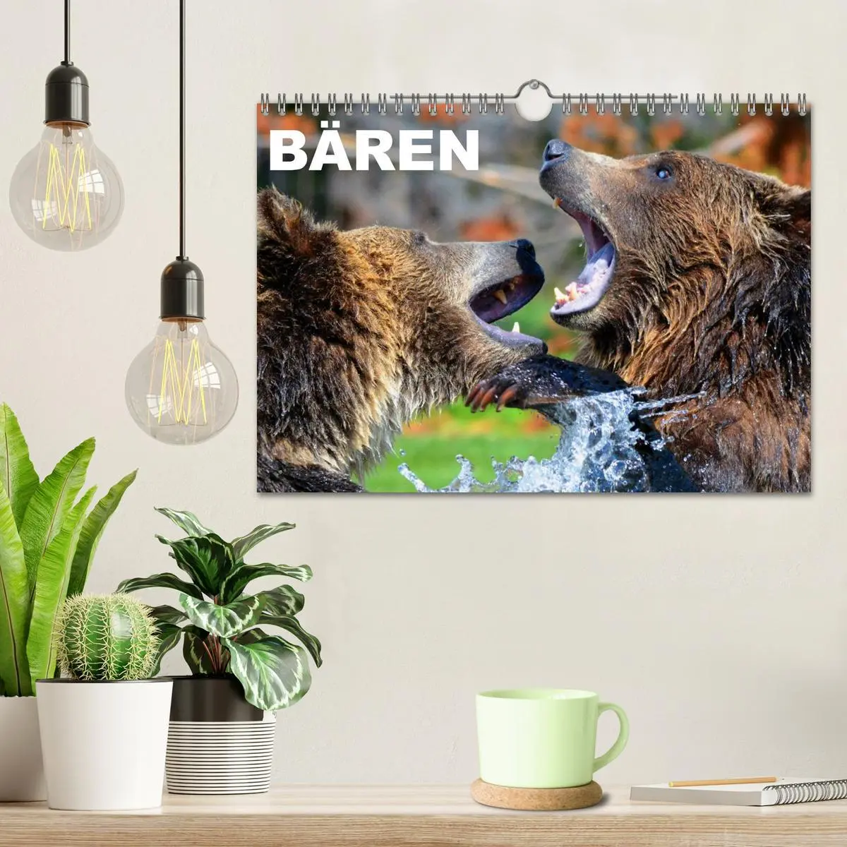 Bild: 9783516111521 | Bären (Wandkalender 2026 DIN A4 quer), CALVENDO Monatskalender | 2026