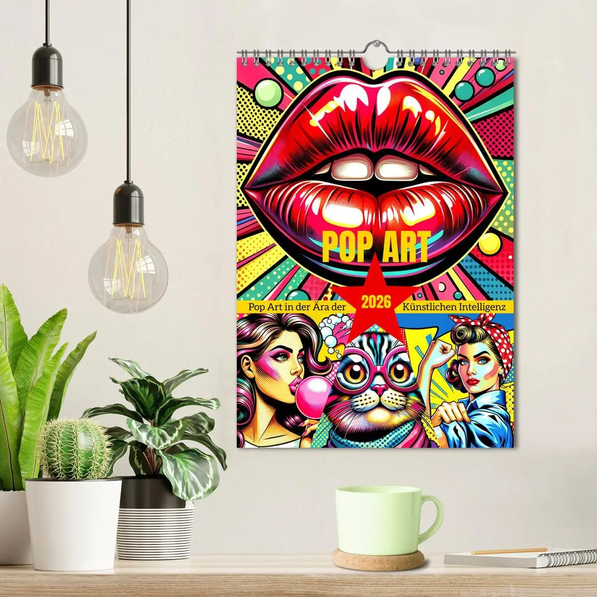 Bild: 9783516281521 | Pop Art - In der Ära der Künstlichen Intelligenz (Wandkalender 2026...
