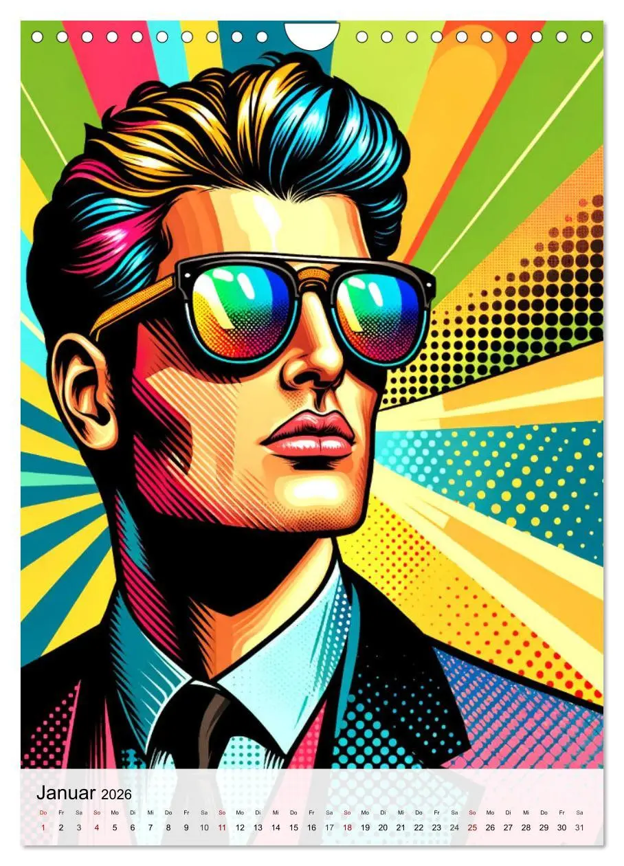 Bild: 9783516281521 | Pop Art - In der Ära der Künstlichen Intelligenz (Wandkalender 2026...