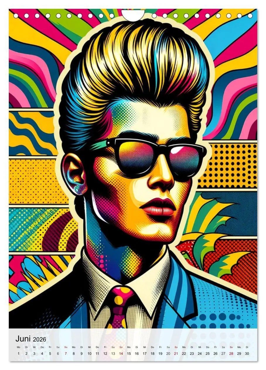 Bild: 9783516281521 | Pop Art - In der Ära der Künstlichen Intelligenz (Wandkalender 2026...