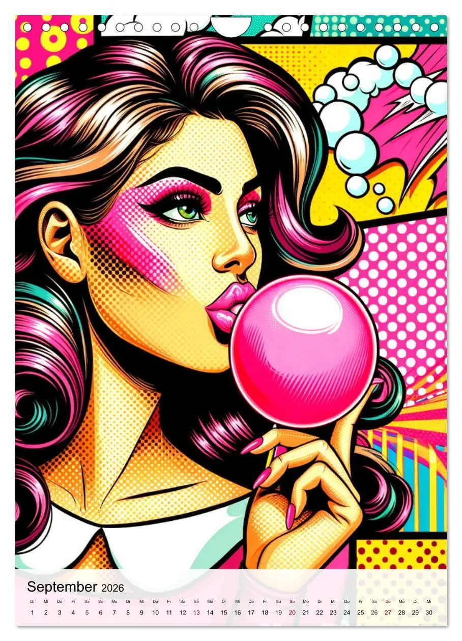 Bild: 9783516281521 | Pop Art - In der Ära der Künstlichen Intelligenz (Wandkalender 2026...