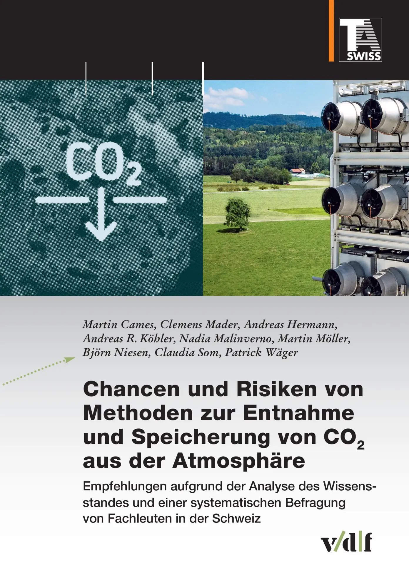 Cover: 9783728141521 | Chancen und Risiken von Methoden zur Entnahme und Speicherung von...