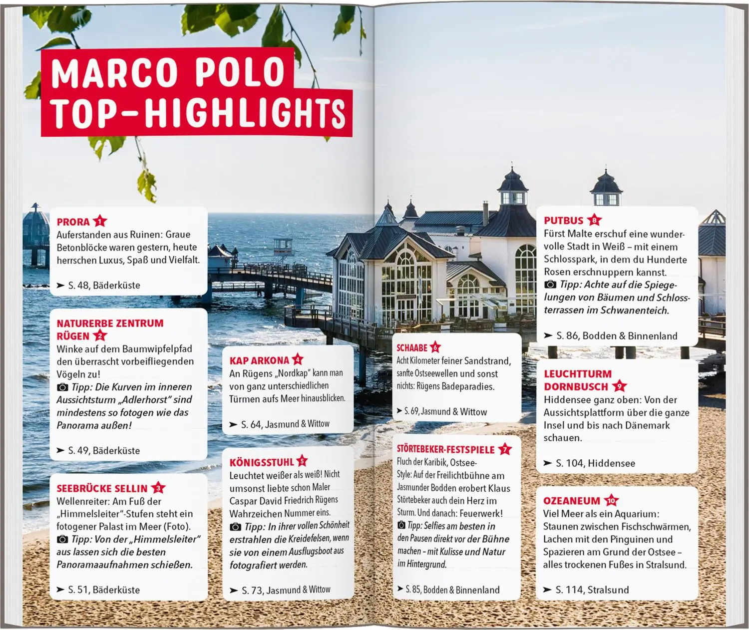 Bild: 9783829741521 | MARCO POLO Reiseführer Rügen, Hiddensee, Stralsund | Marc Engelhardt