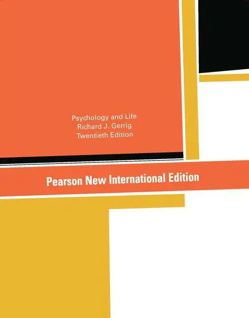 Cover: 9781292021621 | Psychology and Life | Richard Gerrig (u. a.) | Taschenbuch | Englisch