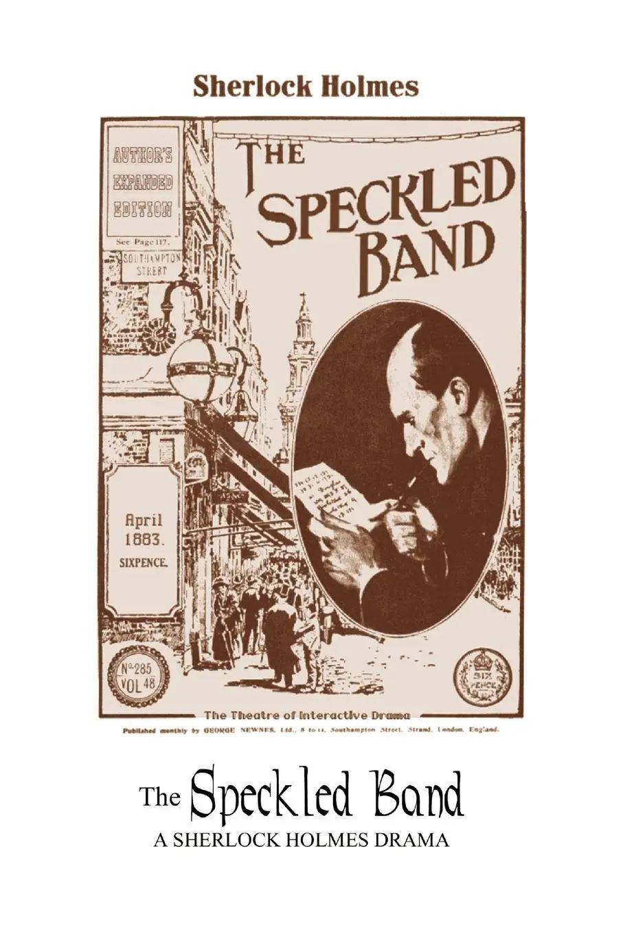 Cover: 9781411671621 | The Speckled Band - Author's Expanded Edition | Arthur Conan Doyle