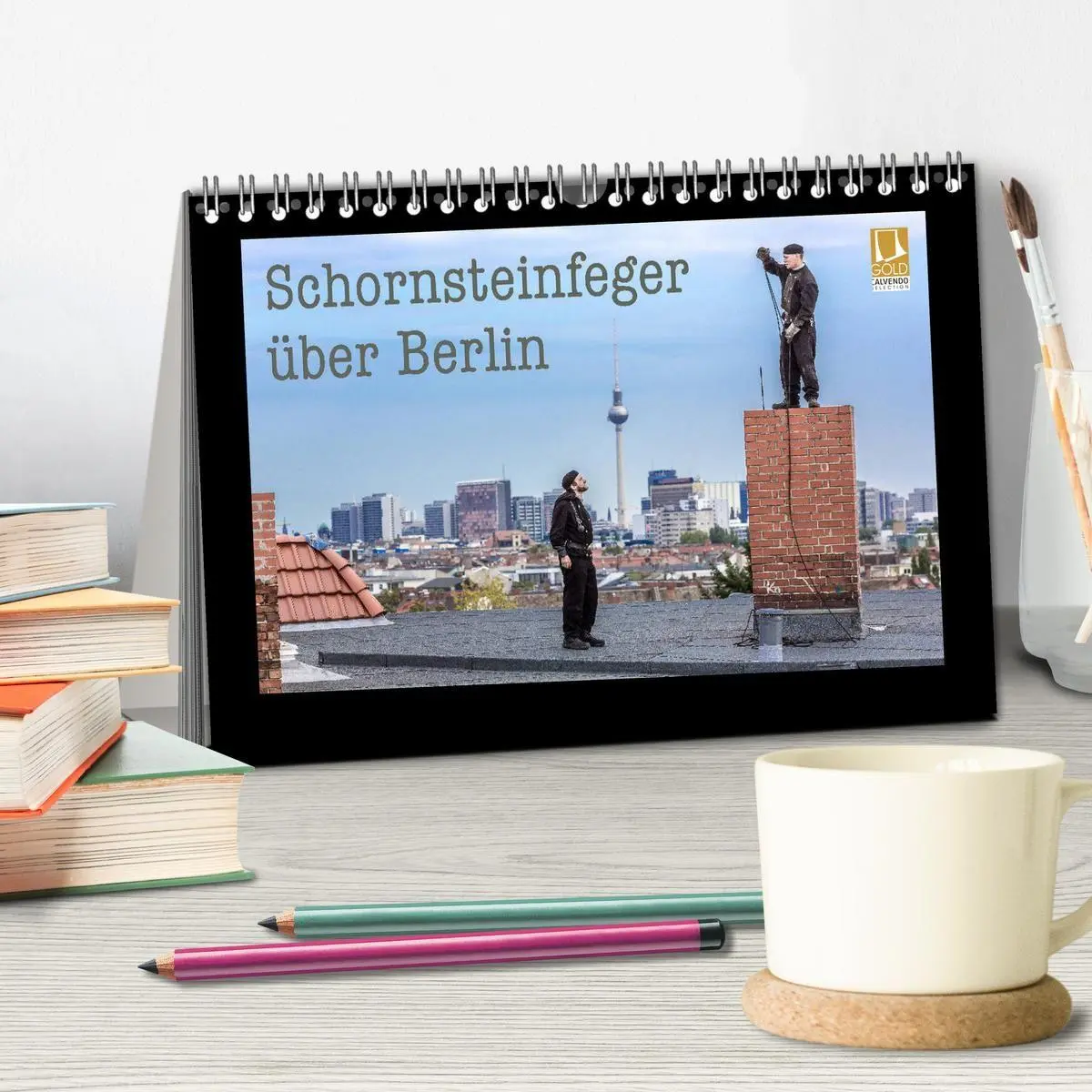 Bild: 9783569741621 | Schornsteinfeger über Berlin 2027 (Tischkalender 2027 DIN A5 quer),...