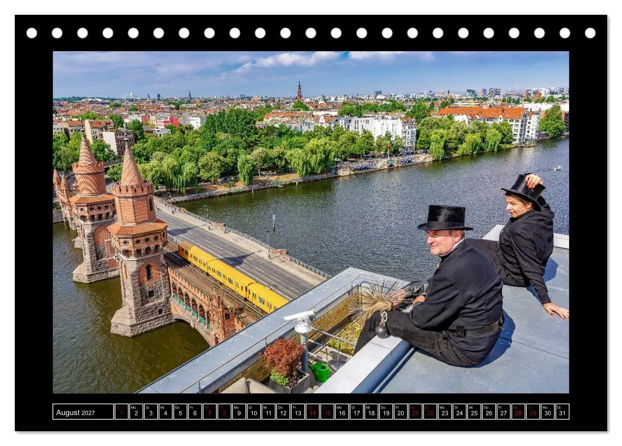 Bild: 9783569741621 | Schornsteinfeger über Berlin 2027 (Tischkalender 2027 DIN A5 quer),...