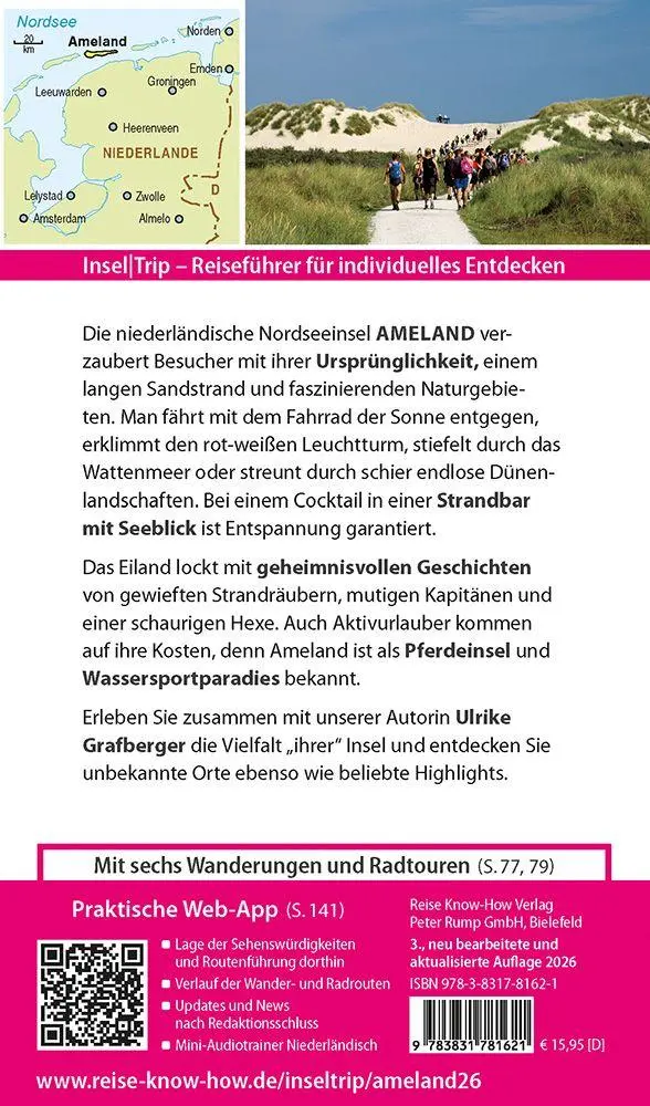 Bild: 9783831781621 | Reise Know-How InselTrip Ameland | Ulrike Grafberger | Taschenbuch