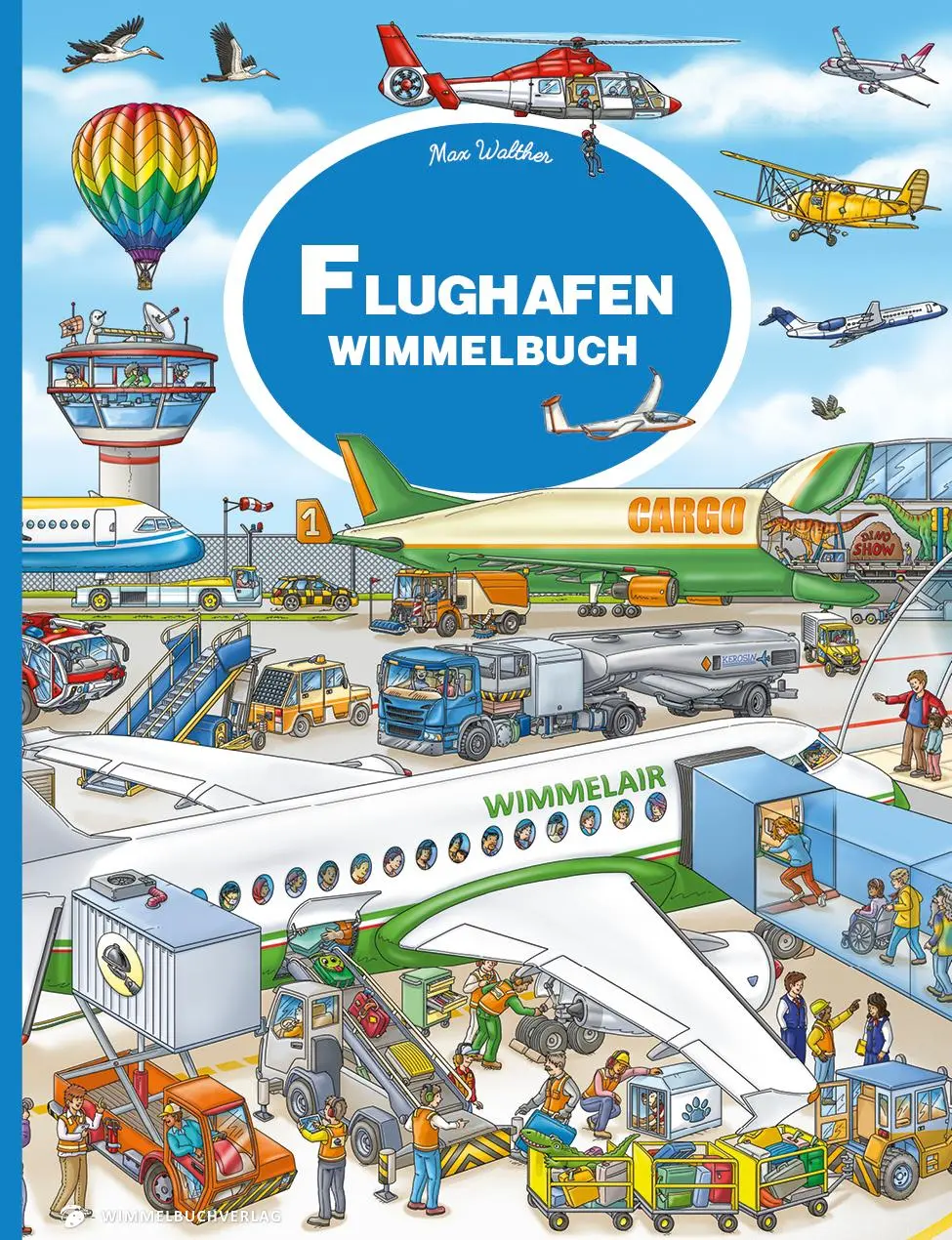 Cover: 9783985851621 | Flughafen Wimmelbuch Pocket | Max Walther | Buch | 14 S. | Deutsch Cover: 9783985851621 | Flughafen Wimmelbuch Pocket | Max Walther | Buch | 14 S. | Deutsch