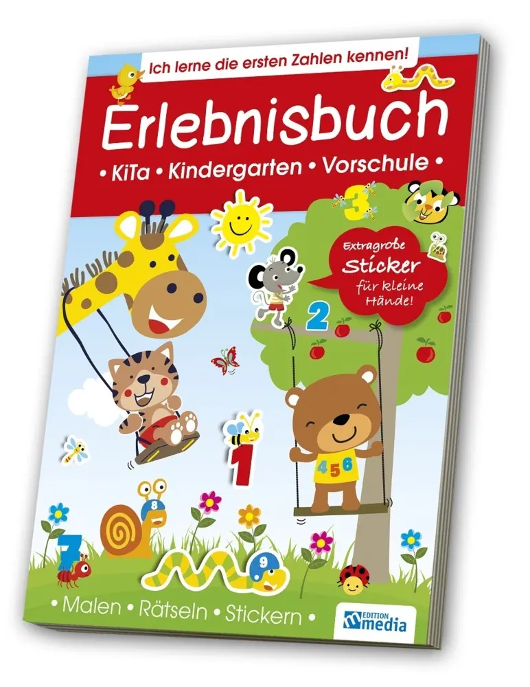 Cover: 4019393911721 | Erlebnisbuch Zahlen | Taschenbuch | Deutsch | 2020 | Media