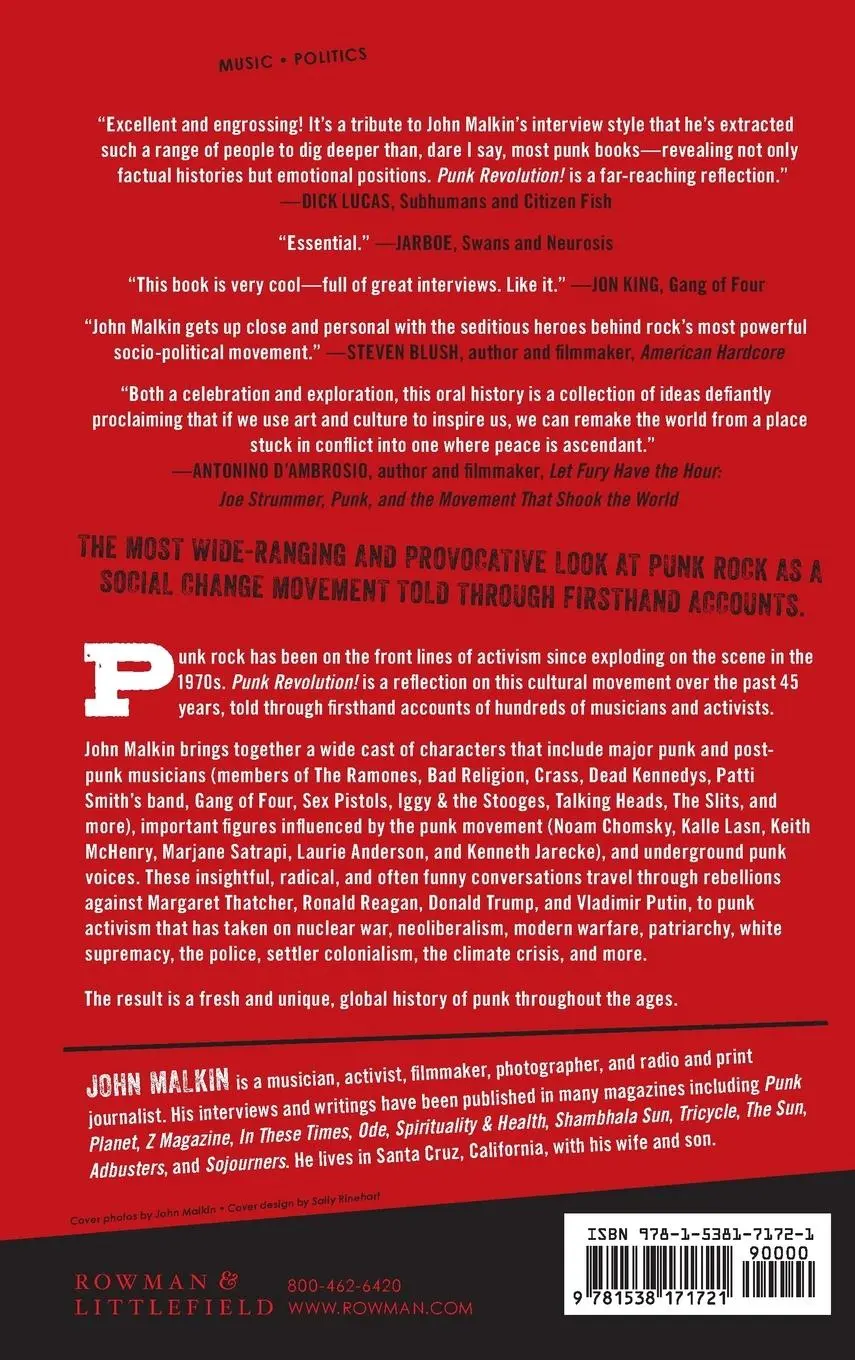 Rückseite: 9781538171721 | Punk Revolution! | An Oral History of Punk Rock Politics and Activism