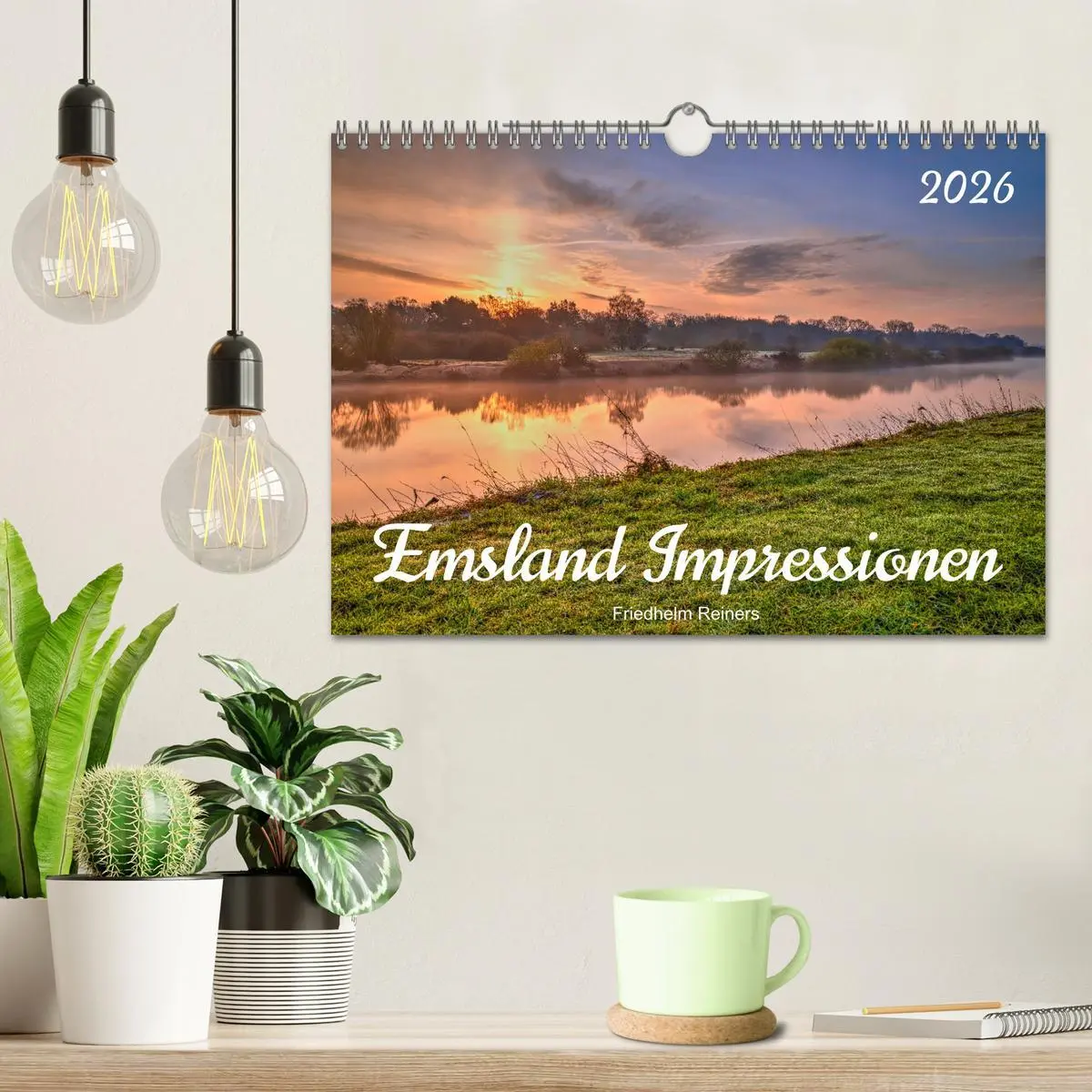 Bild: 9783457311721 | Emsland Impressionen (Wandkalender 2026 DIN A4 quer), CALVENDO...