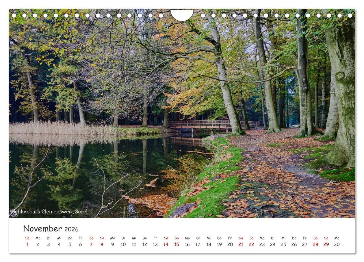 Bild: 9783457311721 | Emsland Impressionen (Wandkalender 2026 DIN A4 quer), CALVENDO...