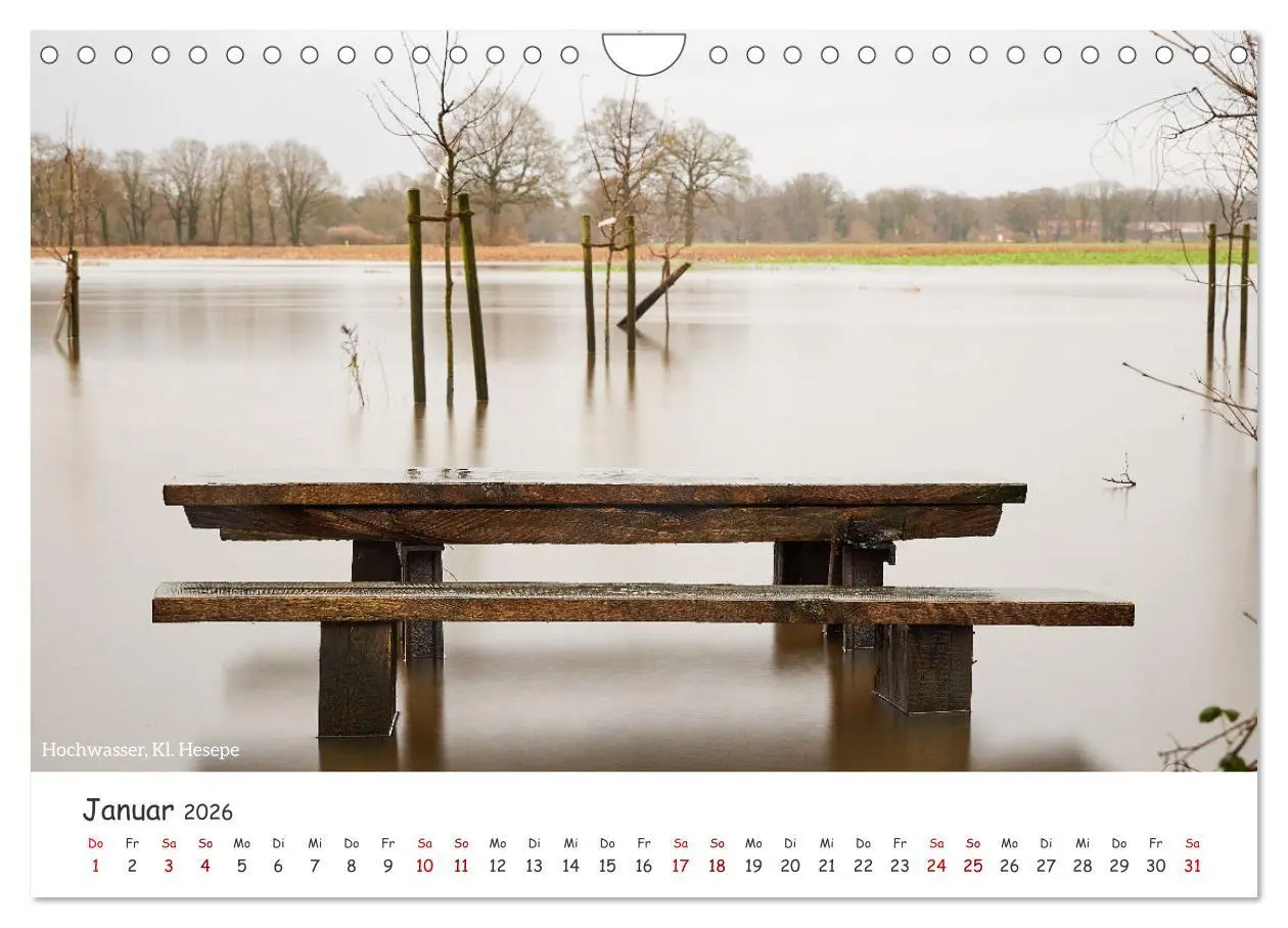 Bild: 9783457311721 | Emsland Impressionen (Wandkalender 2026 DIN A4 quer), CALVENDO...