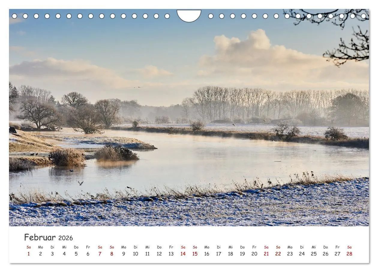 Bild: 9783457311721 | Emsland Impressionen (Wandkalender 2026 DIN A4 quer), CALVENDO...