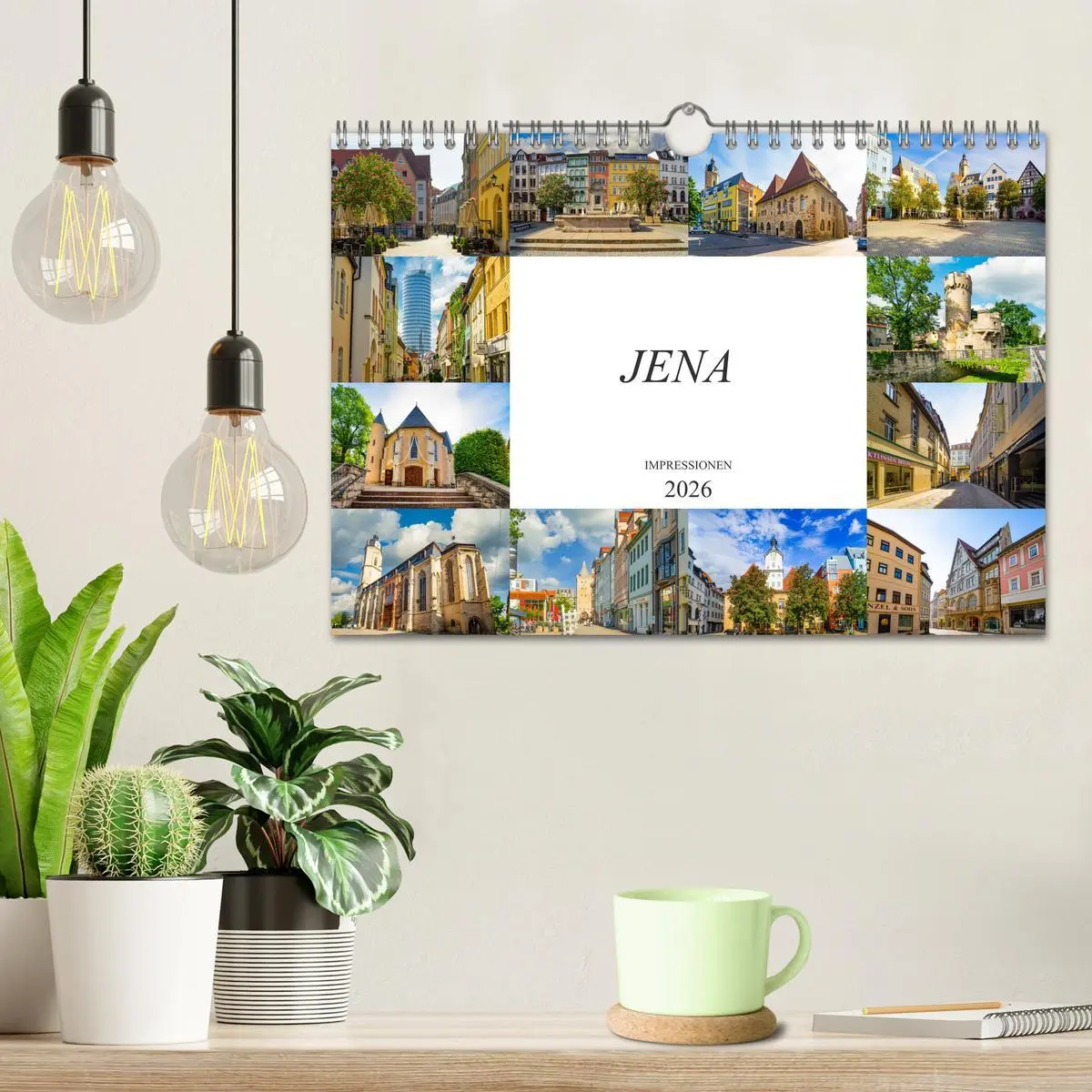 Bild: 9783457791721 | Jena Impressionen (Wandkalender 2026 DIN A4 quer), CALVENDO...