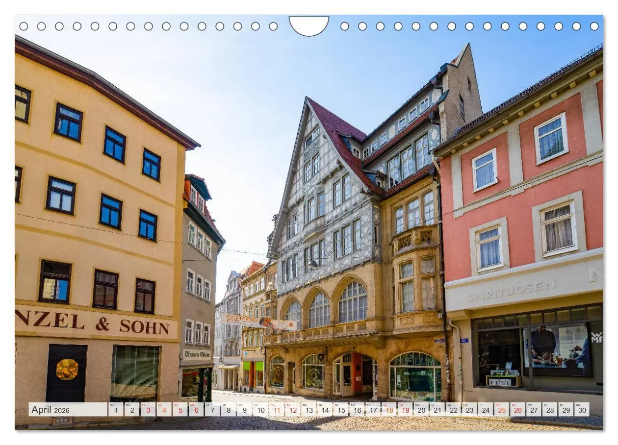 Bild: 9783457791721 | Jena Impressionen (Wandkalender 2026 DIN A4 quer), CALVENDO...