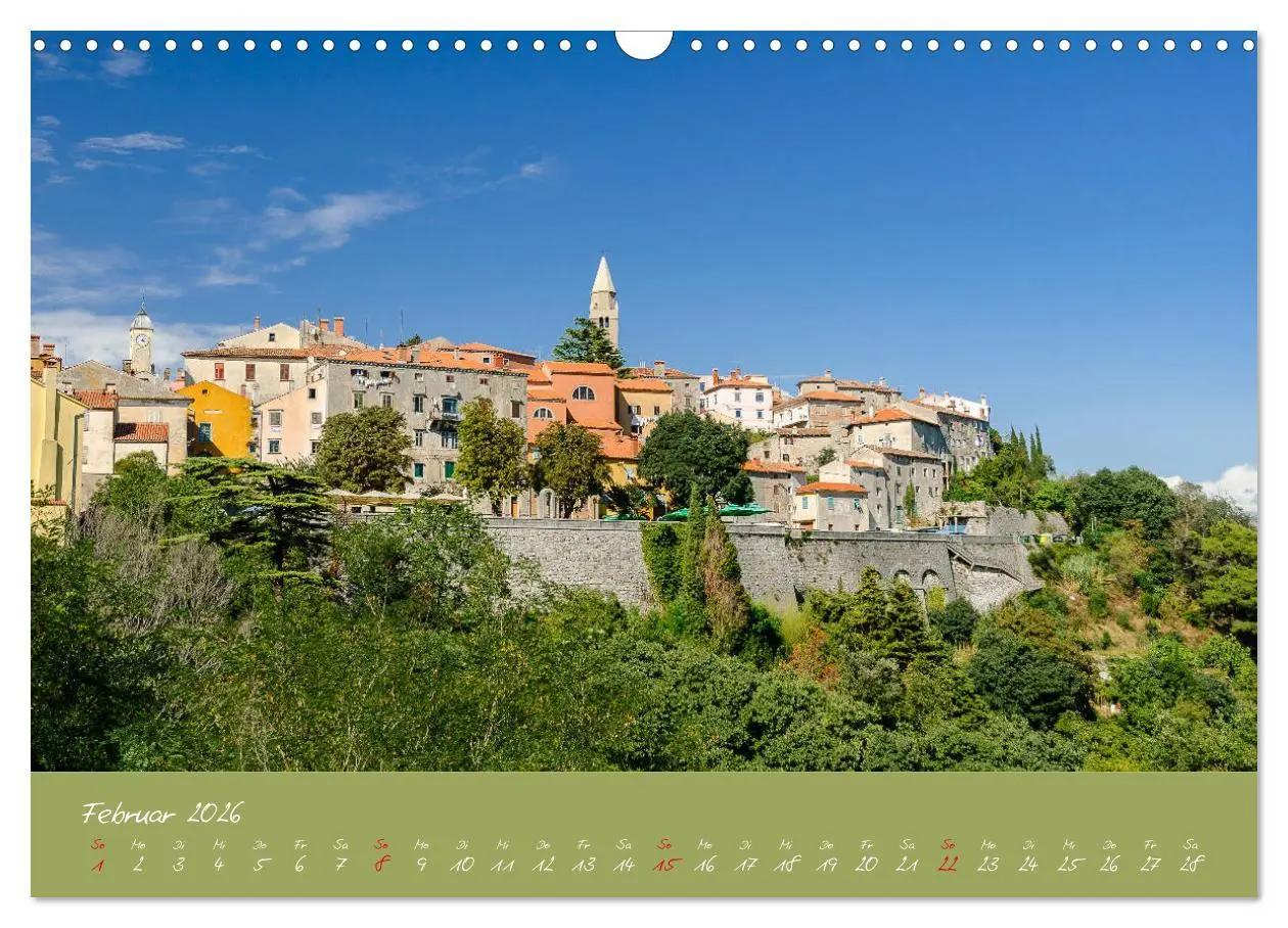 Bild: 9783457861721 | Wunderschönes Istrien (Wandkalender 2026 DIN A3 quer), CALVENDO...
