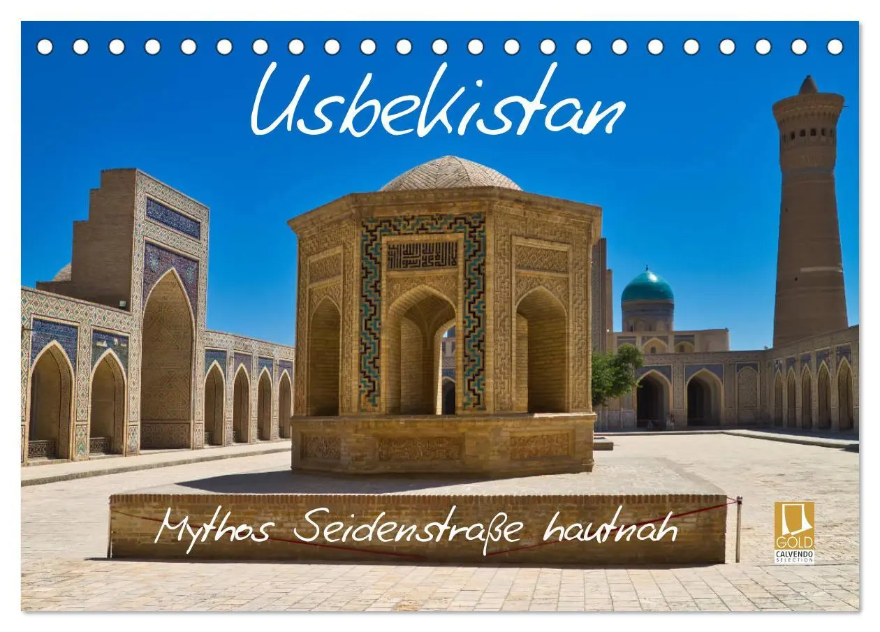 Cover: 9783457931721 | Usbekistan Mythos Seidenstraße hautnah (Tischkalender 2026 DIN A5...