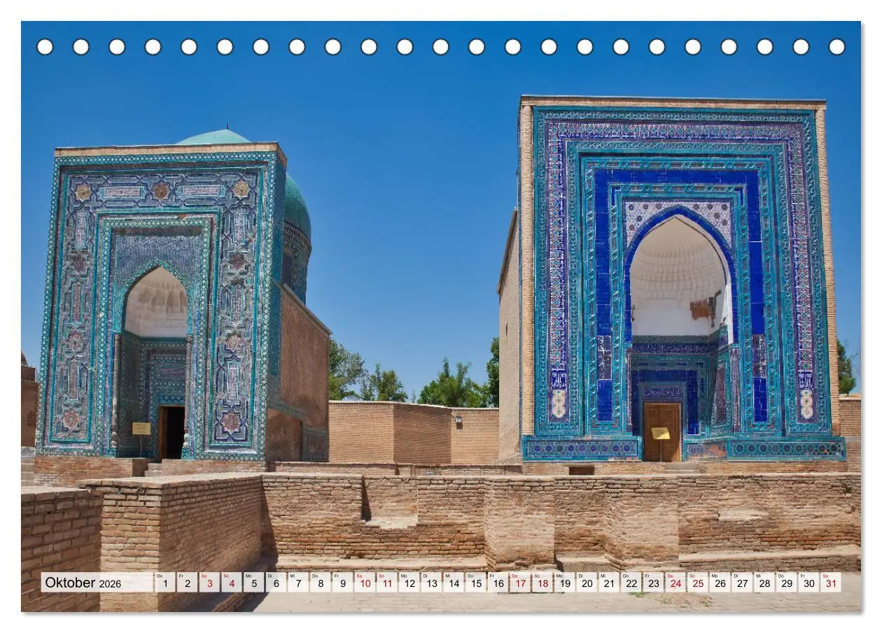 Bild: 9783457931721 | Usbekistan Mythos Seidenstraße hautnah (Tischkalender 2026 DIN A5...