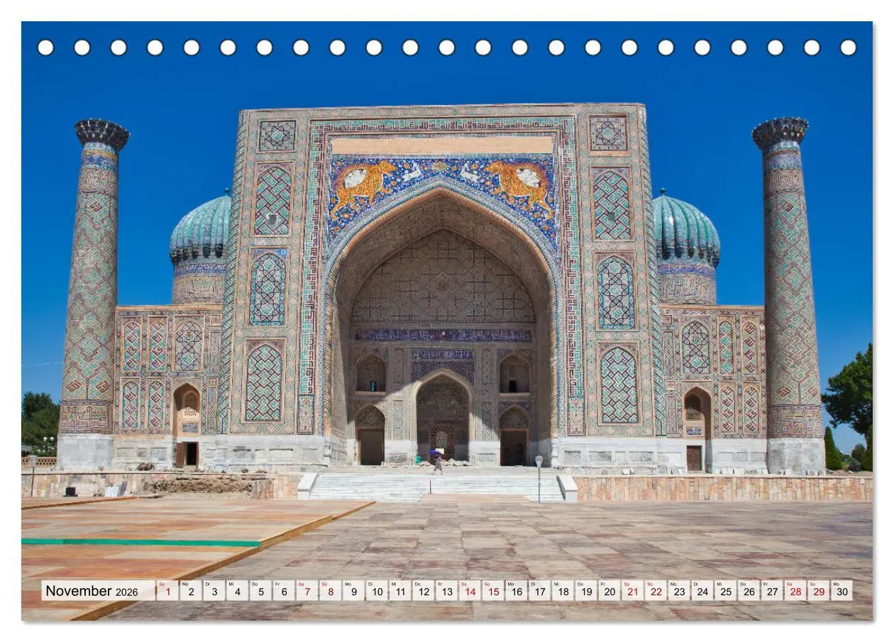 Bild: 9783457931721 | Usbekistan Mythos Seidenstraße hautnah (Tischkalender 2026 DIN A5...