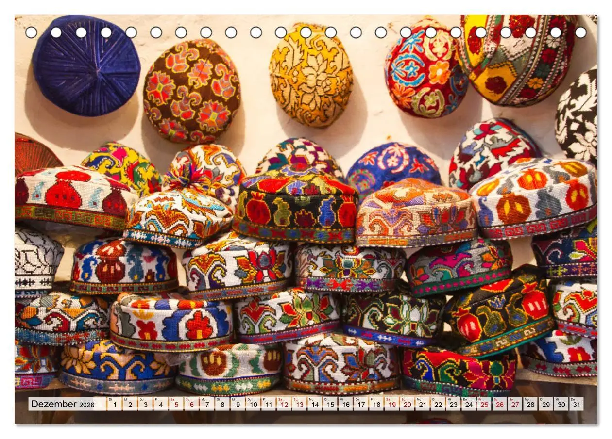 Bild: 9783457931721 | Usbekistan Mythos Seidenstraße hautnah (Tischkalender 2026 DIN A5...