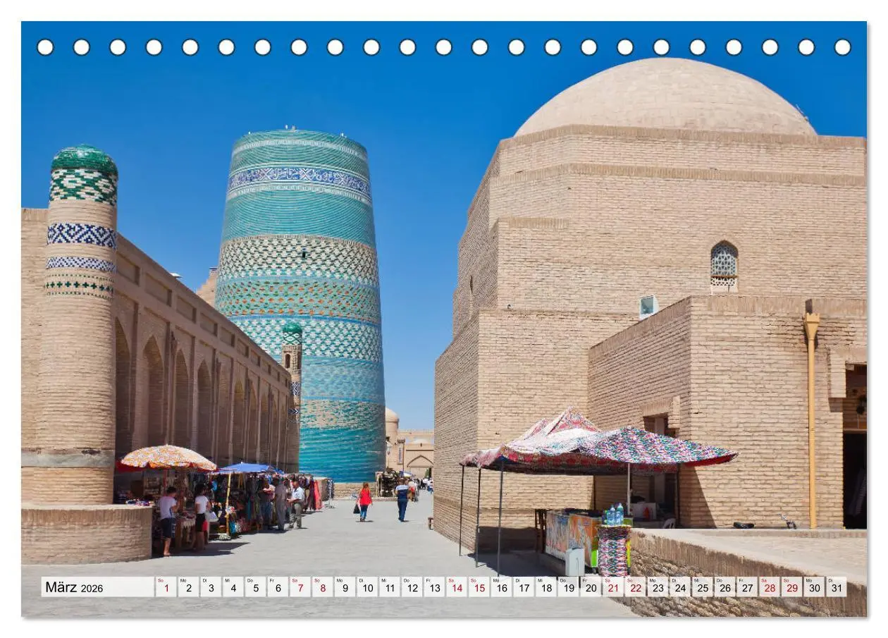 Bild: 9783457931721 | Usbekistan Mythos Seidenstraße hautnah (Tischkalender 2026 DIN A5...