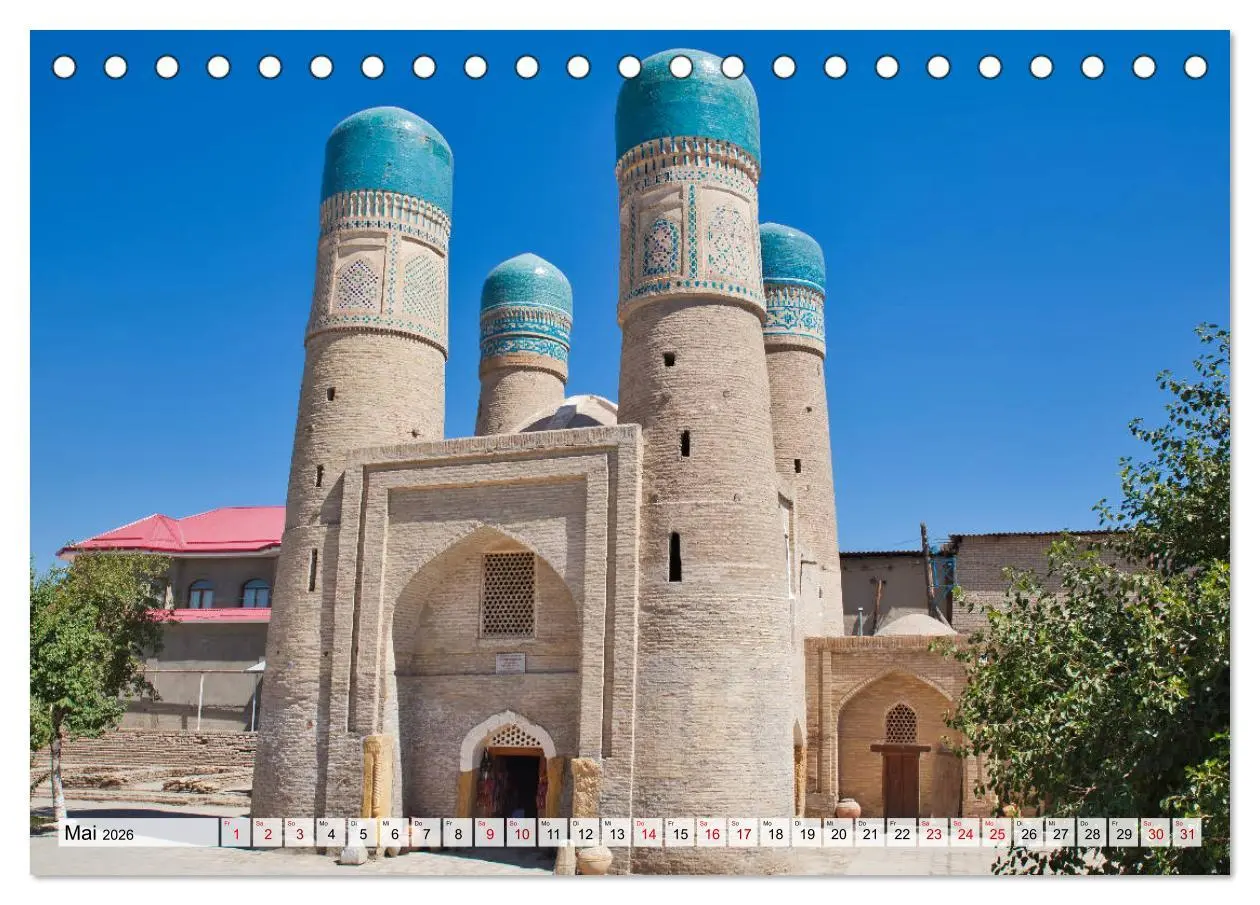 Bild: 9783457931721 | Usbekistan Mythos Seidenstraße hautnah (Tischkalender 2026 DIN A5...