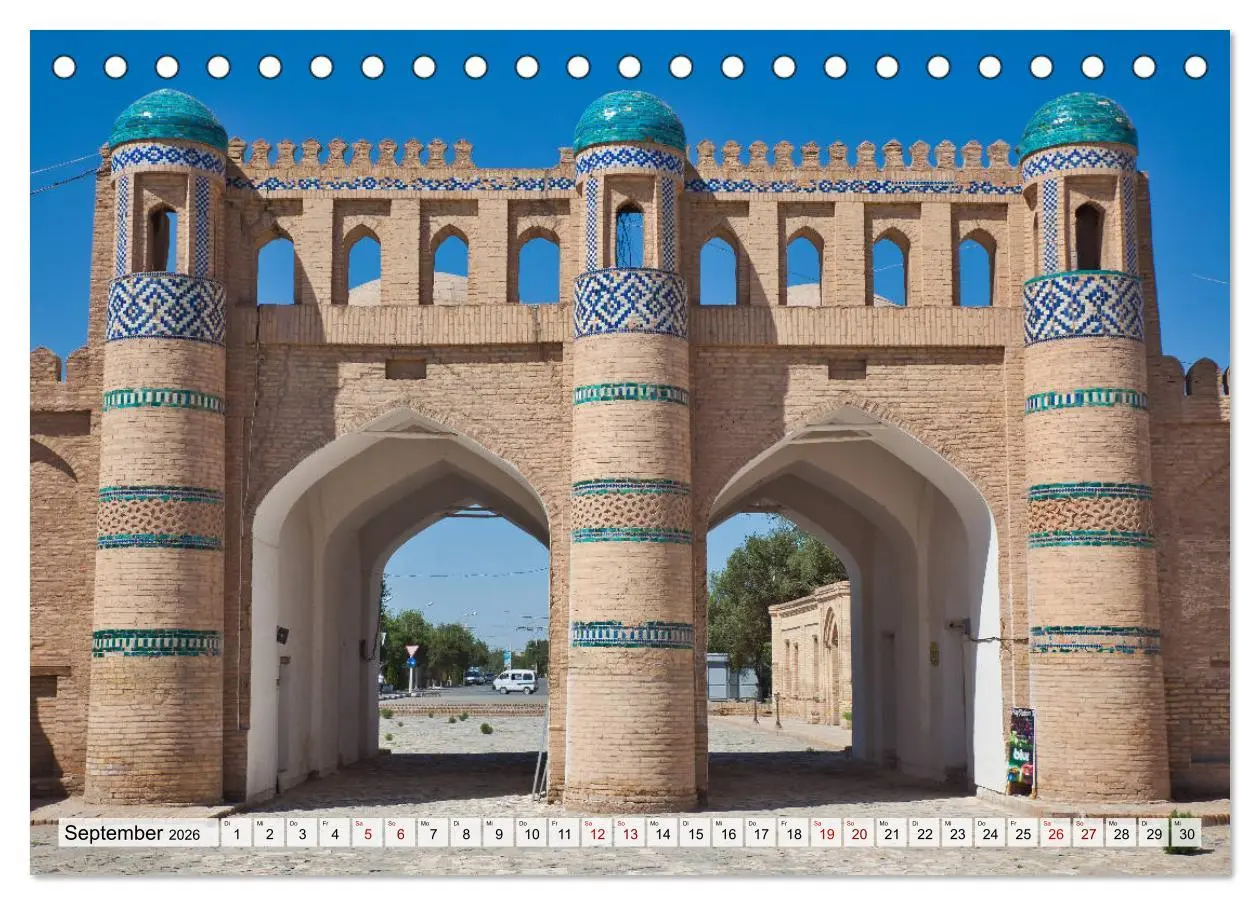 Bild: 9783457931721 | Usbekistan Mythos Seidenstraße hautnah (Tischkalender 2026 DIN A5...
