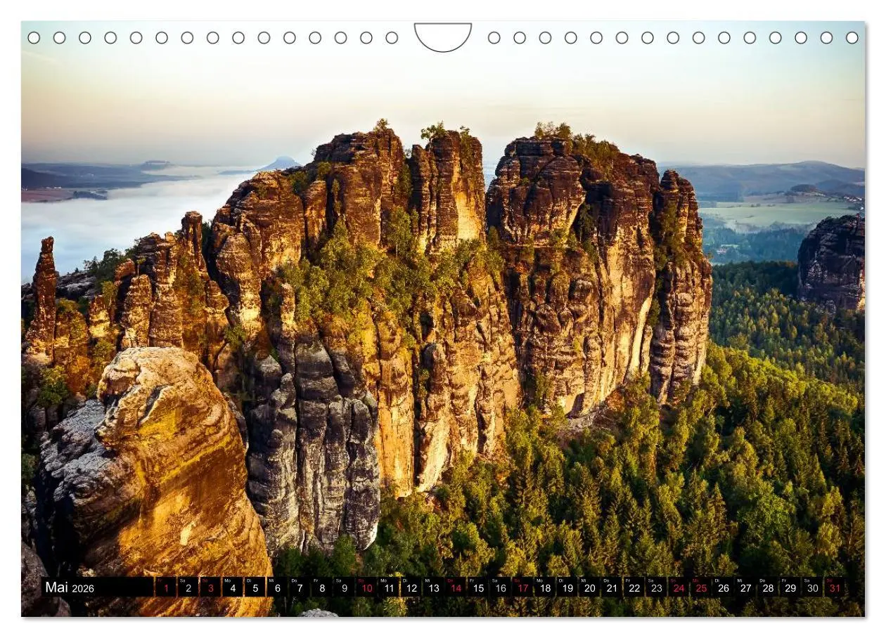 Bild: 9783516021721 | Bilder aus dem Nationalpark Sächsische Schweiz (Wandkalender 2026...