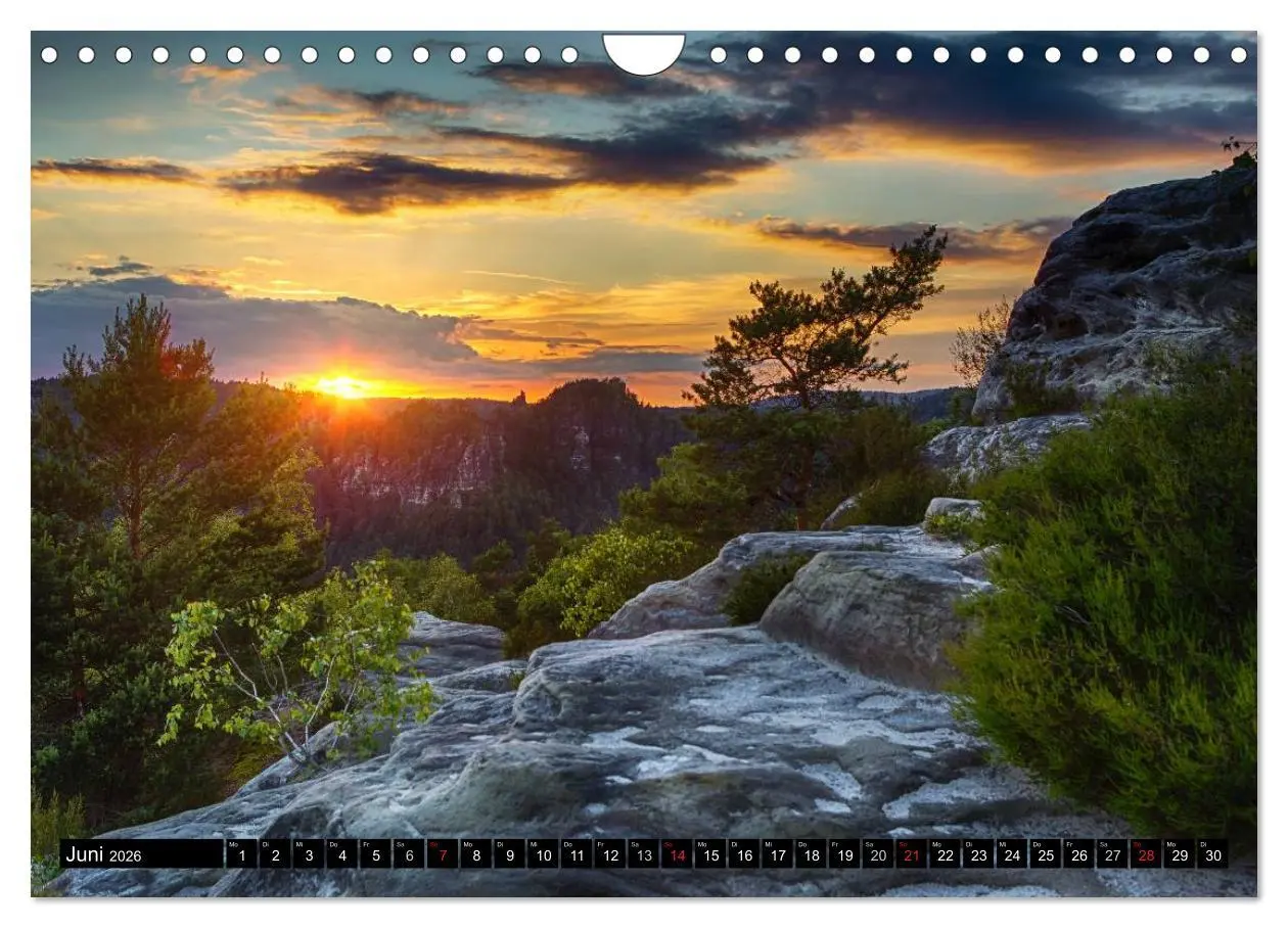 Bild: 9783516021721 | Bilder aus dem Nationalpark Sächsische Schweiz (Wandkalender 2026...