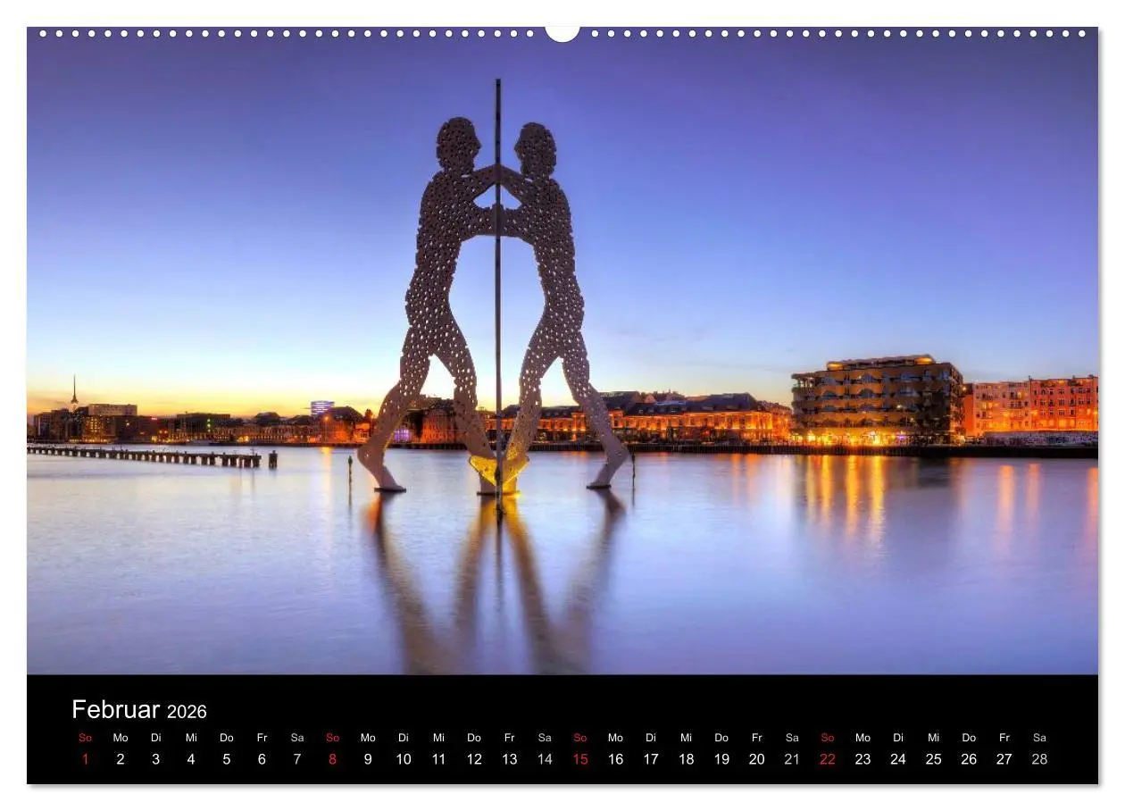 Bild: 9783516191721 | Berlin (Wandkalender 2026 DIN A2 quer), CALVENDO Monatskalender | 2026