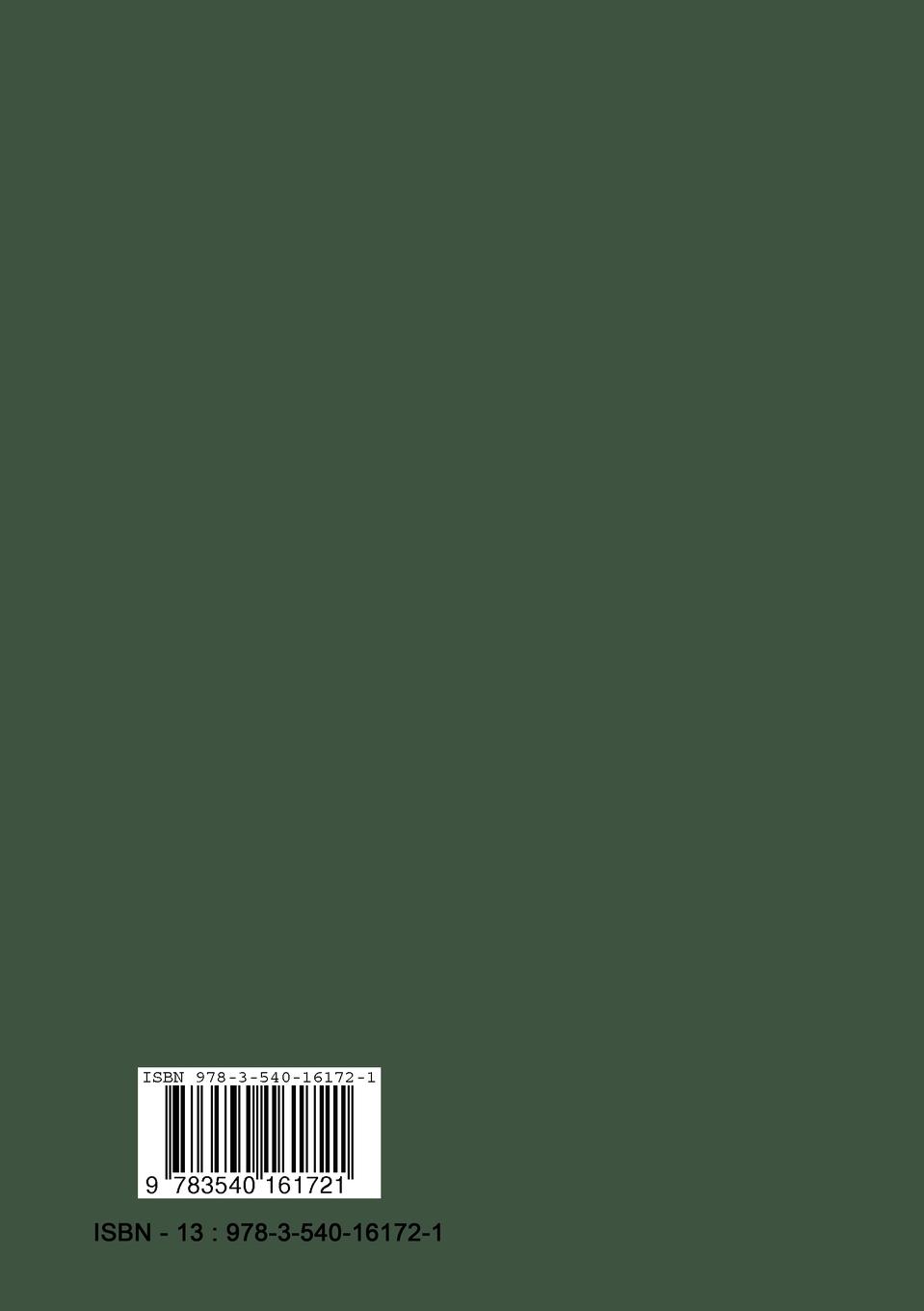 Rückseite: 9783540161721 | Entgraten durch Hochdruckwasserstrahlen | Manfred Schlatter | Buch