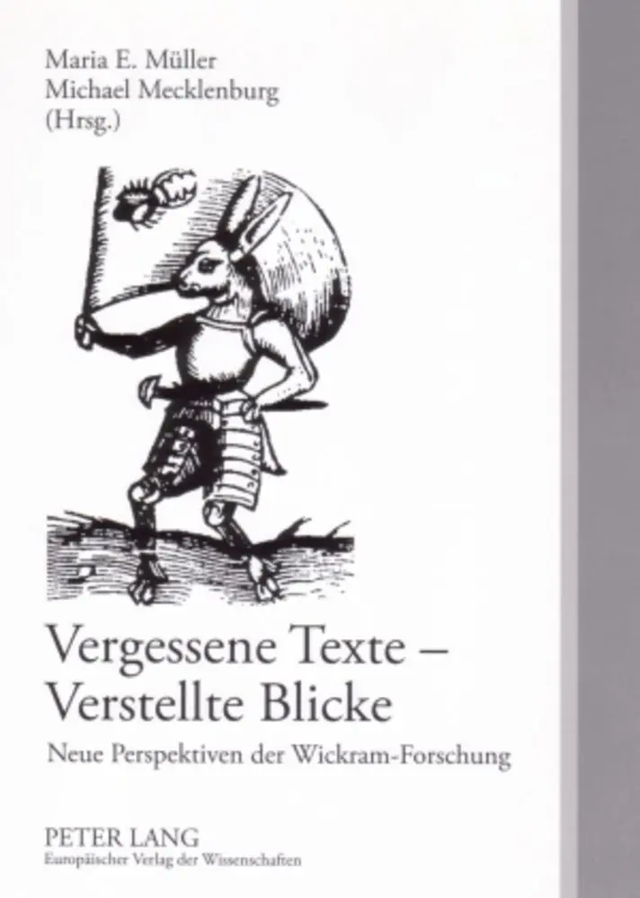 Cover: 9783631551721 | Vergessene Texte - Verstellte Blicke | Michael Mecklenburg (u. a.)