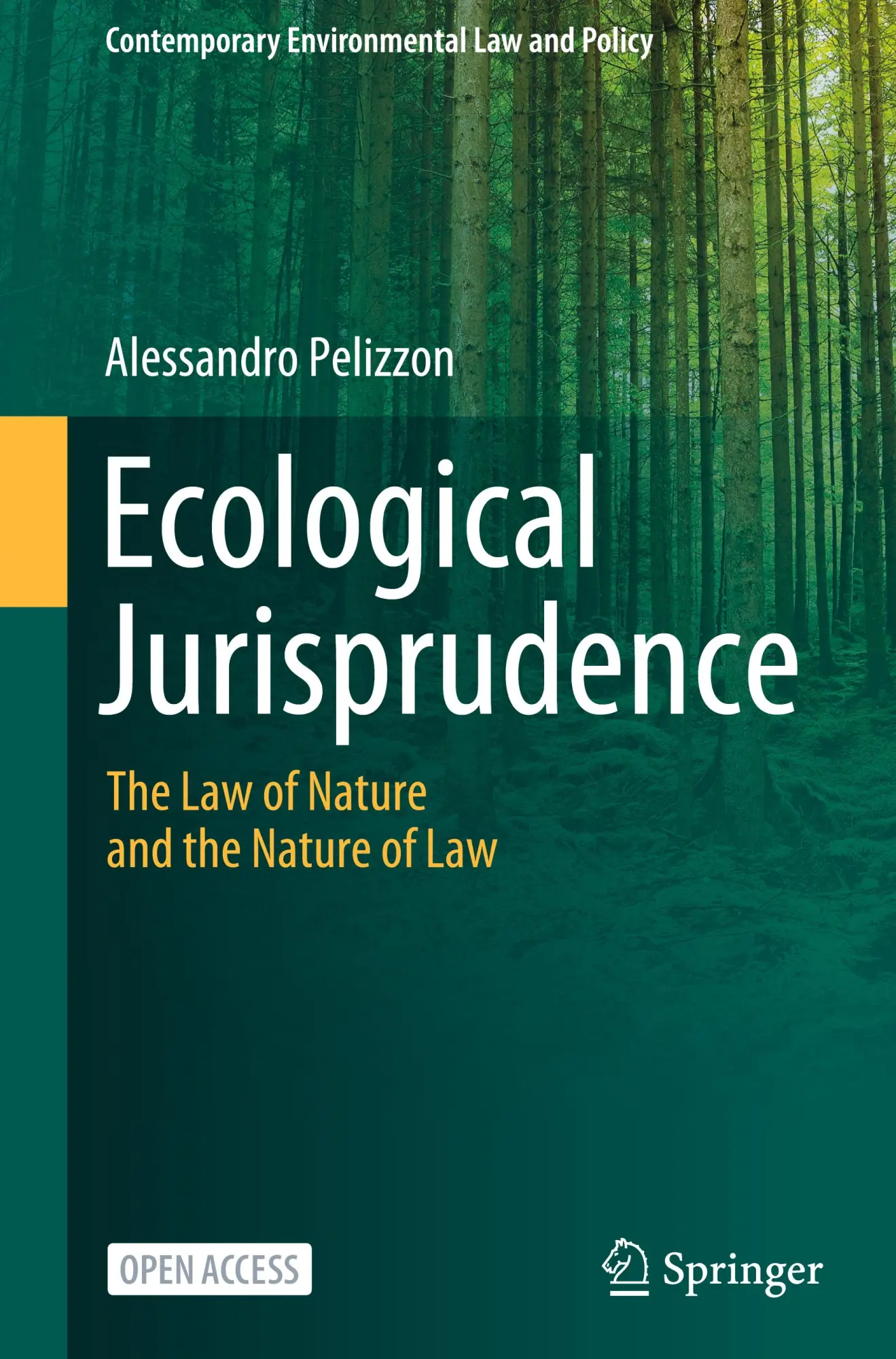 Cover: 9789819601721 | Ecological Jurisprudence | The Law of Nature and the Nature of Law